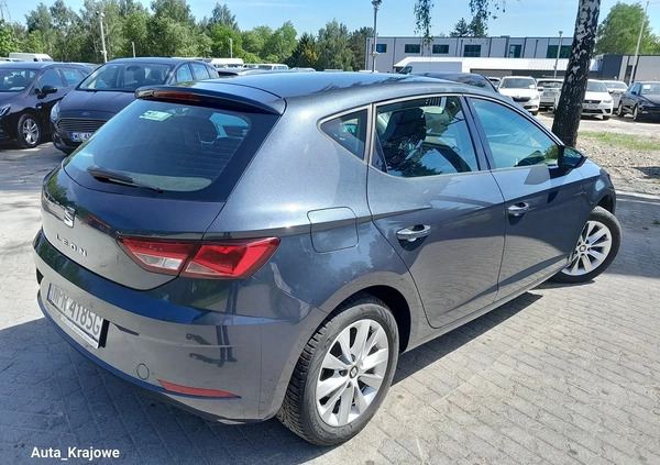 Seat Leon cena 54900 przebieg: 123000, rok produkcji 2019 z Pieniężno małe 596